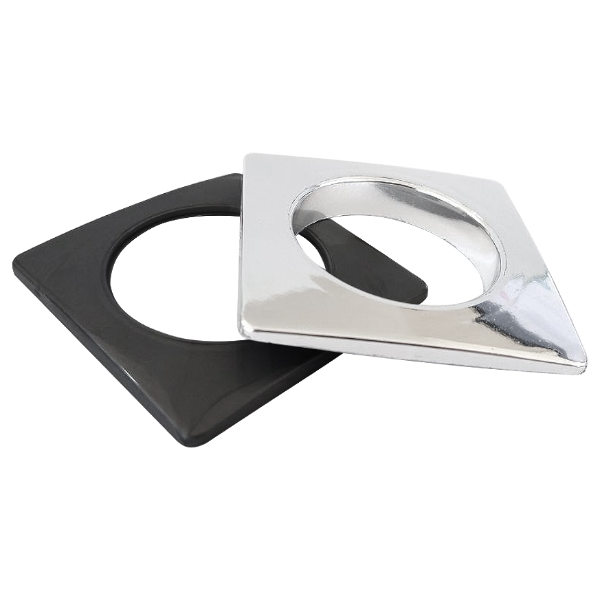 Ilhós Cromado Quadrado Pacote com 10 Unidades P/ Cortina em Oferta na Shopee