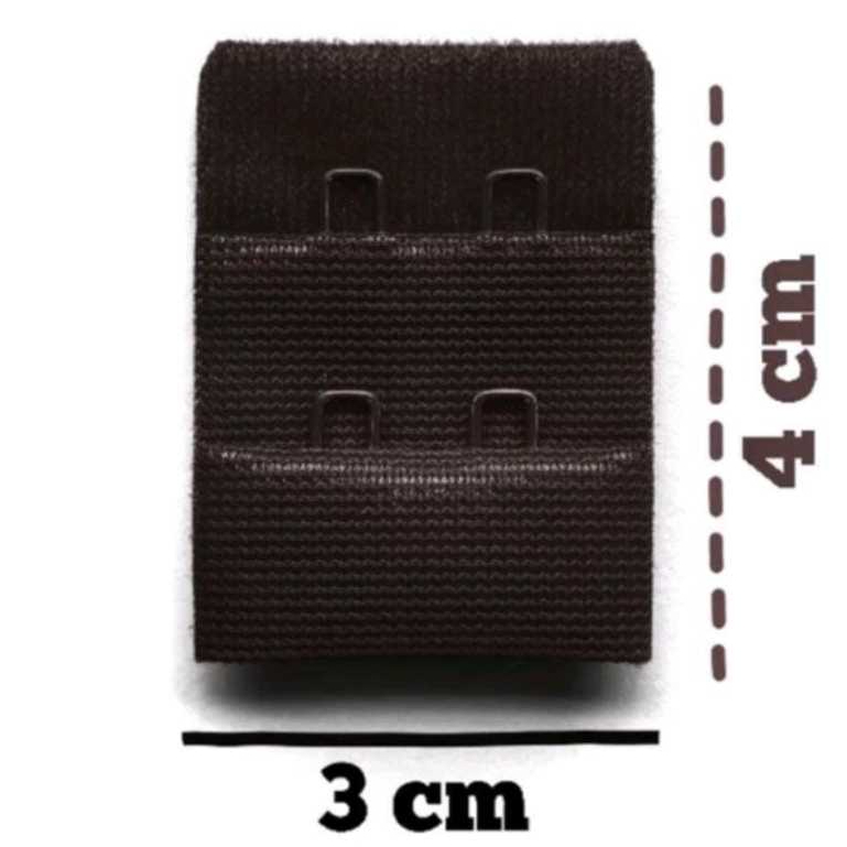 Kit 10 Pares de Fecho para Sutiã Body Lingerie Colchetes Aviamento Costura Acabamento