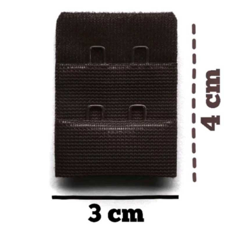 Kit 30 Pares de Fecho para Sutiã Body Lingerie Colchetes Aviamento Costura Acabamento