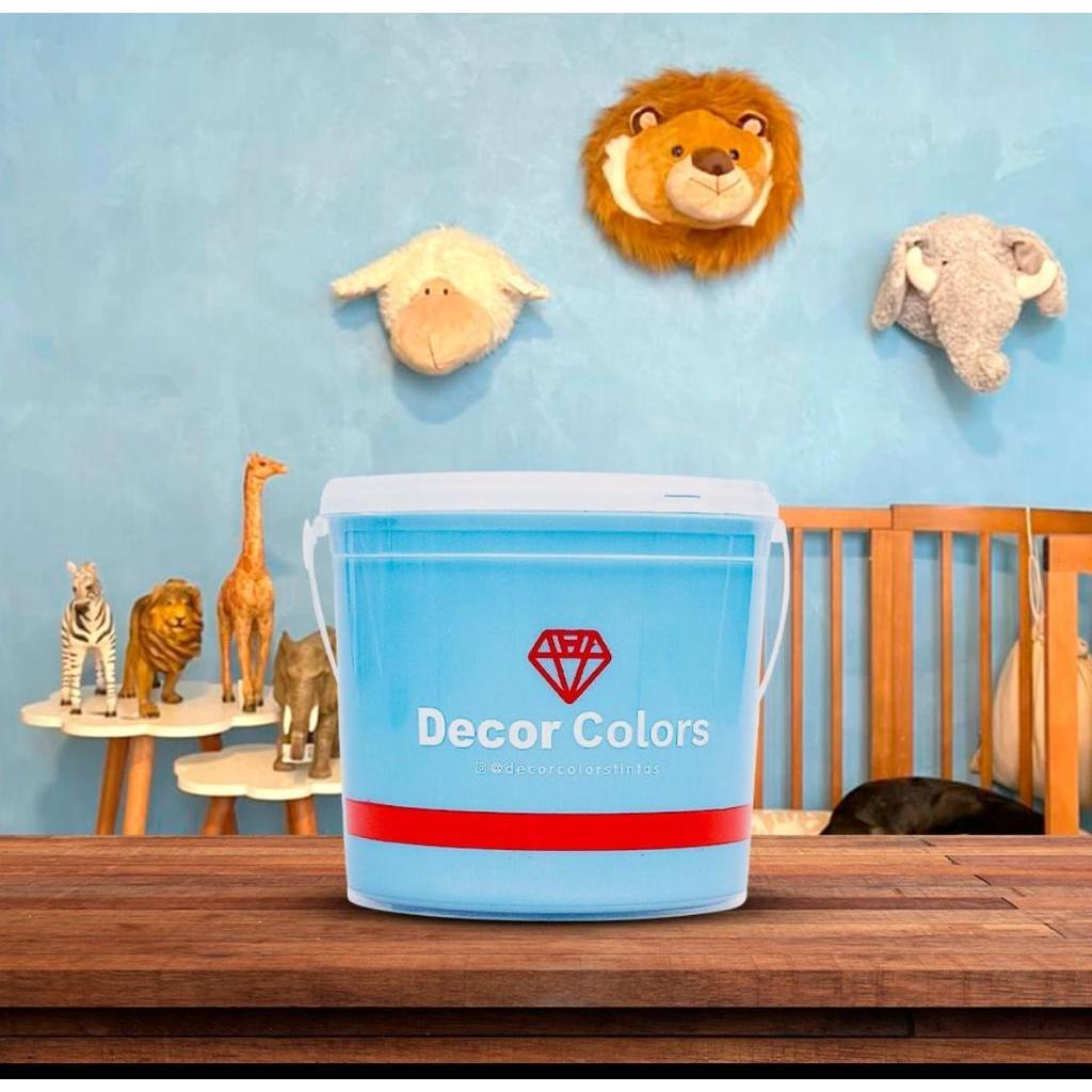 Cimento Diamantado Aveludado Baby Blue 3,2 Kg Decor Color