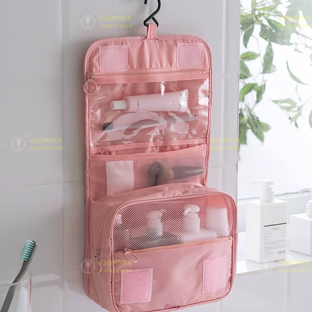Bolsa De Viagem Multifuncional Com Separação Molhada E Seca, Bolsa De Cosméticos Suspensa, Portátil, Cruzeiro HZB03