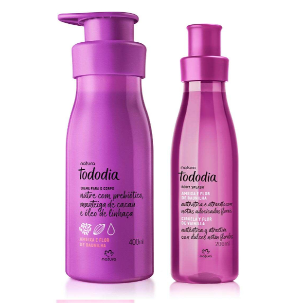 Conjunto Hidratante e Body Splash  Natura em Oferta na Shopee