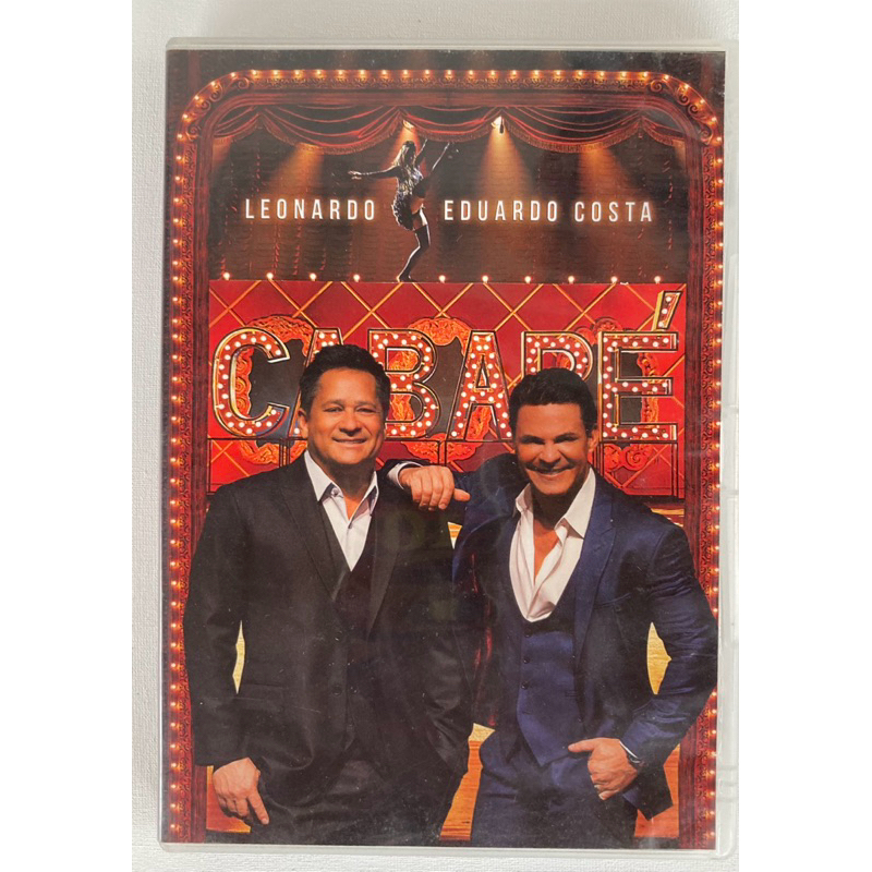 DVD LEONARDO E EDUARDO COSTA cabaré