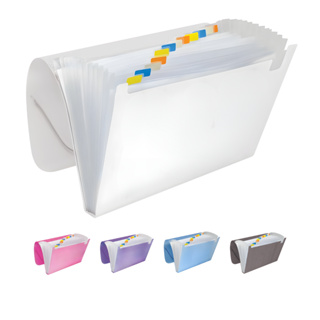 Pasta Sanfonada A4 c/ 12 Divisórias Line Papelaria/ Material Escolar em Oferta na Shopee