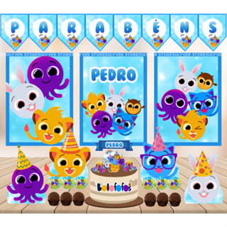 Kit Festa em Casa - Bolofofos - Só um Bolinho - Mesversário em Oferta na Shopee