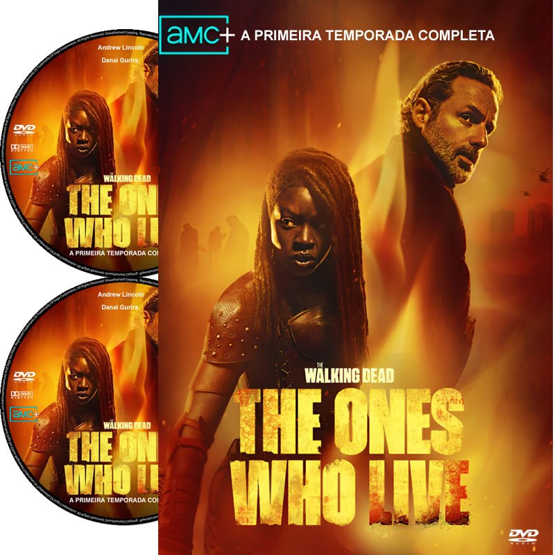 Dvd Série The Walking Dead: The Ones Who Live seriados zumbi
