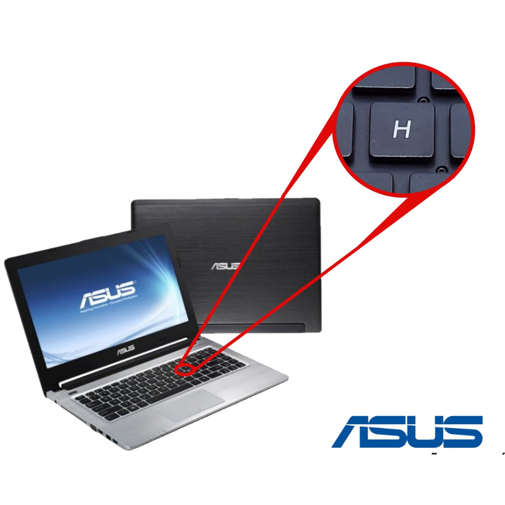 Tecla Avulsa Teclado Notebook ASUS VIVOBOOK S46, S46B, S46C, S46CA, S46CB, S46CM, S46CA-XH51