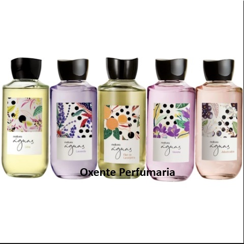 Águas 170ml - Natura - Jabuticaba, Violeta, Laranjeira, Lírio, Lavanda. Original e lacrado.