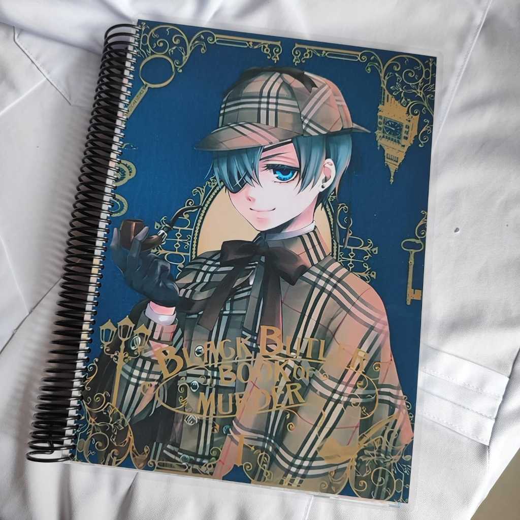 Caderno do anime BLACK BUTLER - KUROSHITSUJI! em Oferta na Shopee