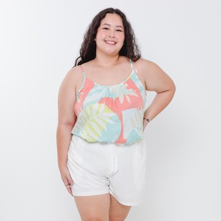 Shorts Shortinho Básico Feminino em Viscolinho com Elástico na Cintura