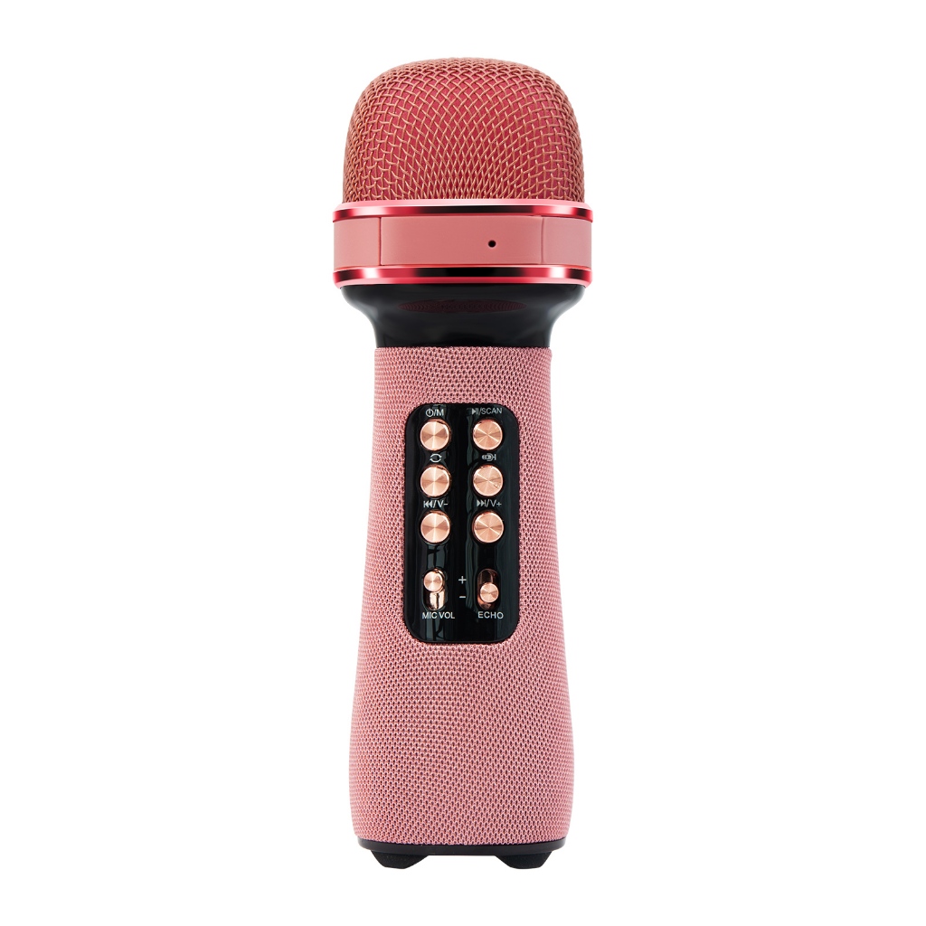 COIBEU Marca Microfone Karaoke Rádio 2 em 1 Bluetooth Fm Usb com Caixa - Audio
