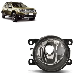 Farol Milha Auxiliar Duster 2011 2012 2013 2014 2015 2016 2017 2018 2019 Lente Lisa Vidro