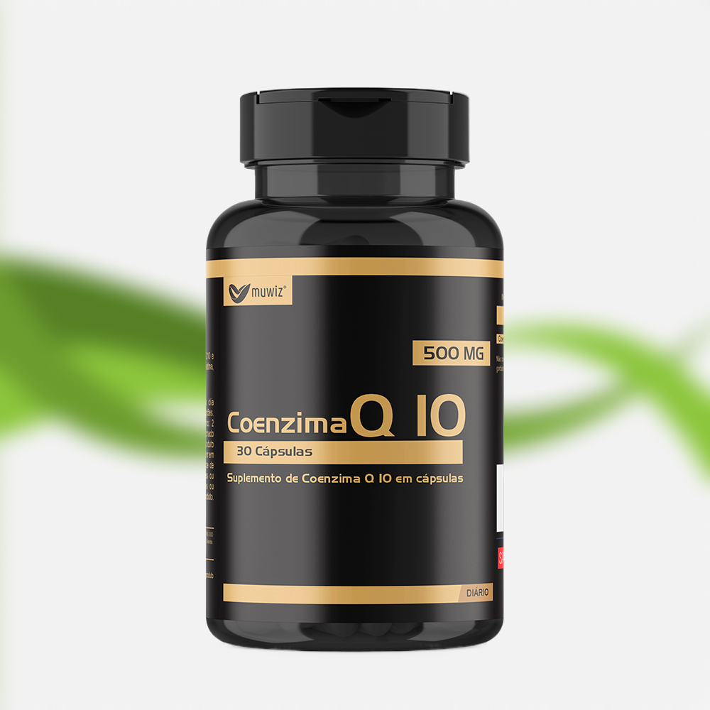 Suplemento Coenzima Q10 500Mg 30 Cápsulas Muwiz