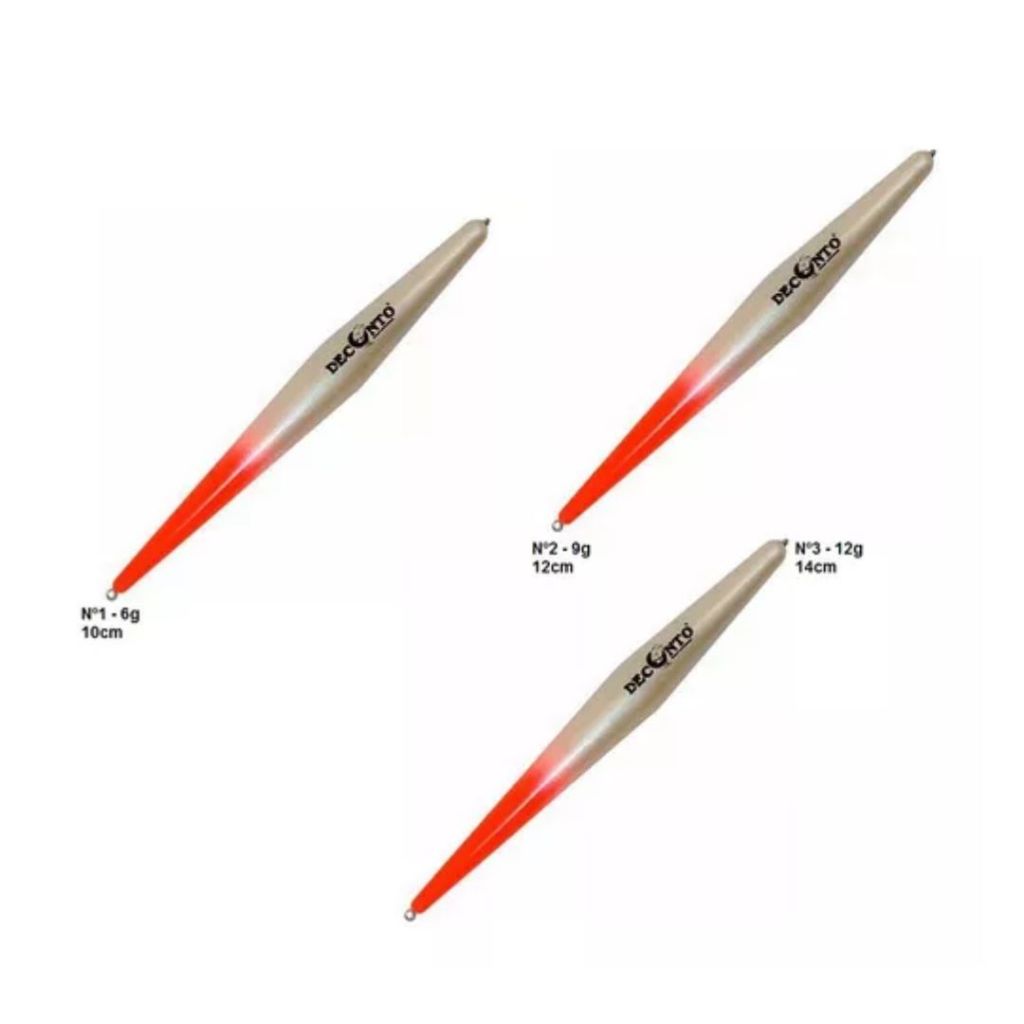 Boia de Arremesso de Pesca - Deconto Para Iscas Leves Natural Varejeira Mosquinha Plug Ultralight