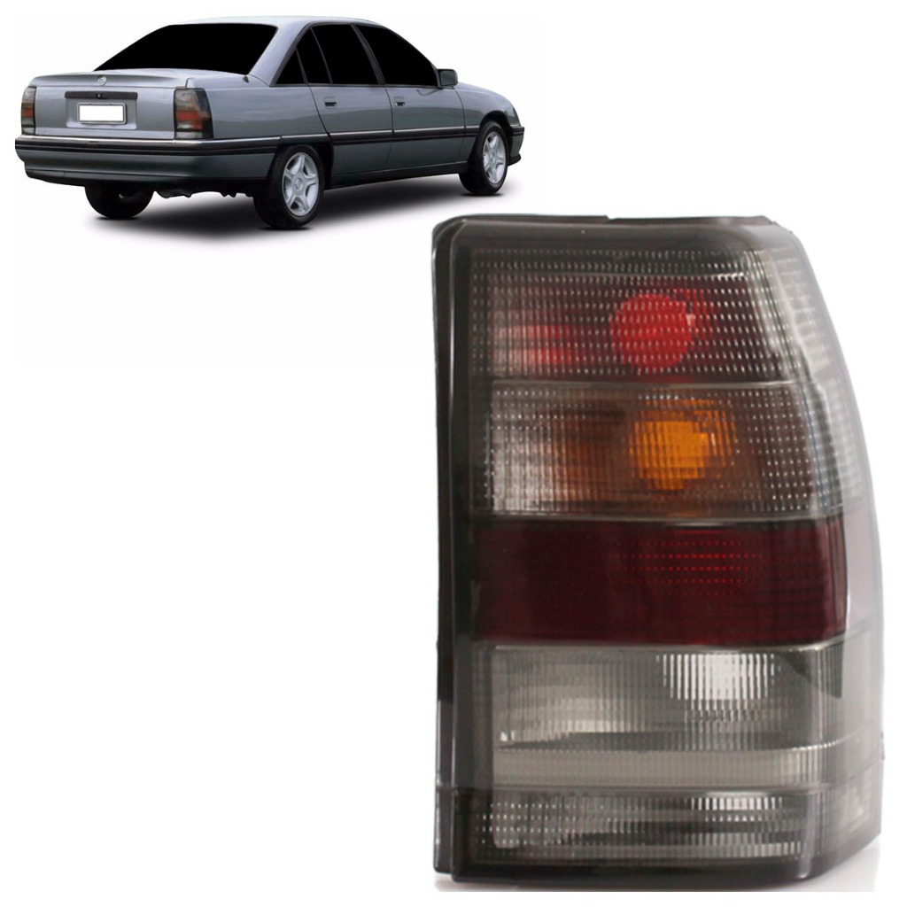Lanterna Traseira Omega Gl 1992 1993 1994 1995 1996 1997 1998 Fumê Lente Acrilico em Oferta na Shopee