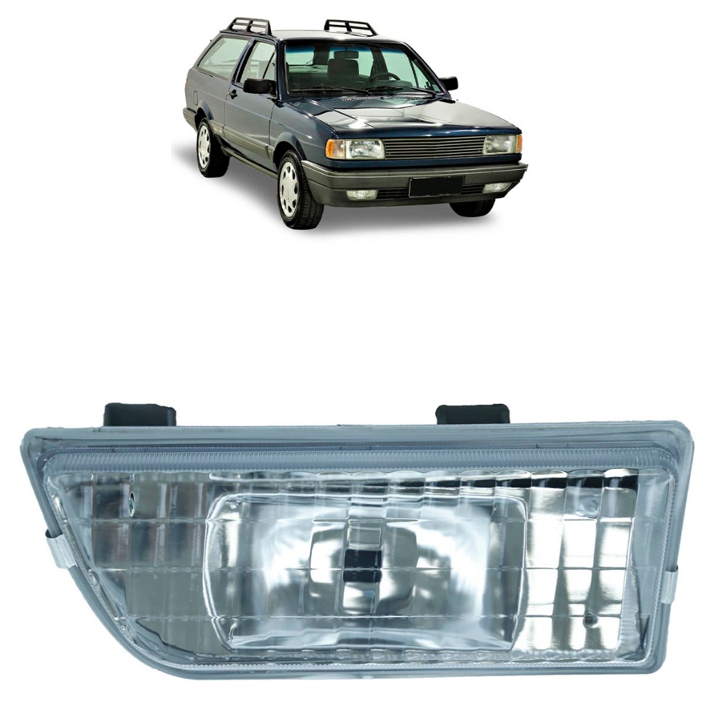 Farol Milha Auxiliar Parati 1987 1988 1989 1990 1991 1992 1993 1994 1994 Lente Acrilico