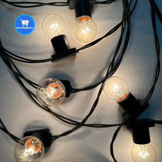 Varal De Luzes Festão 10 Mts Promoção (Lâmpadas Não Inclusas) em Oferta na Shopee