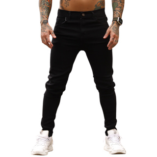 Calça Jeans Masculina Básica Com Elastano Premium Direto da Fabrica Modelo Slim em Oferta na Shopee