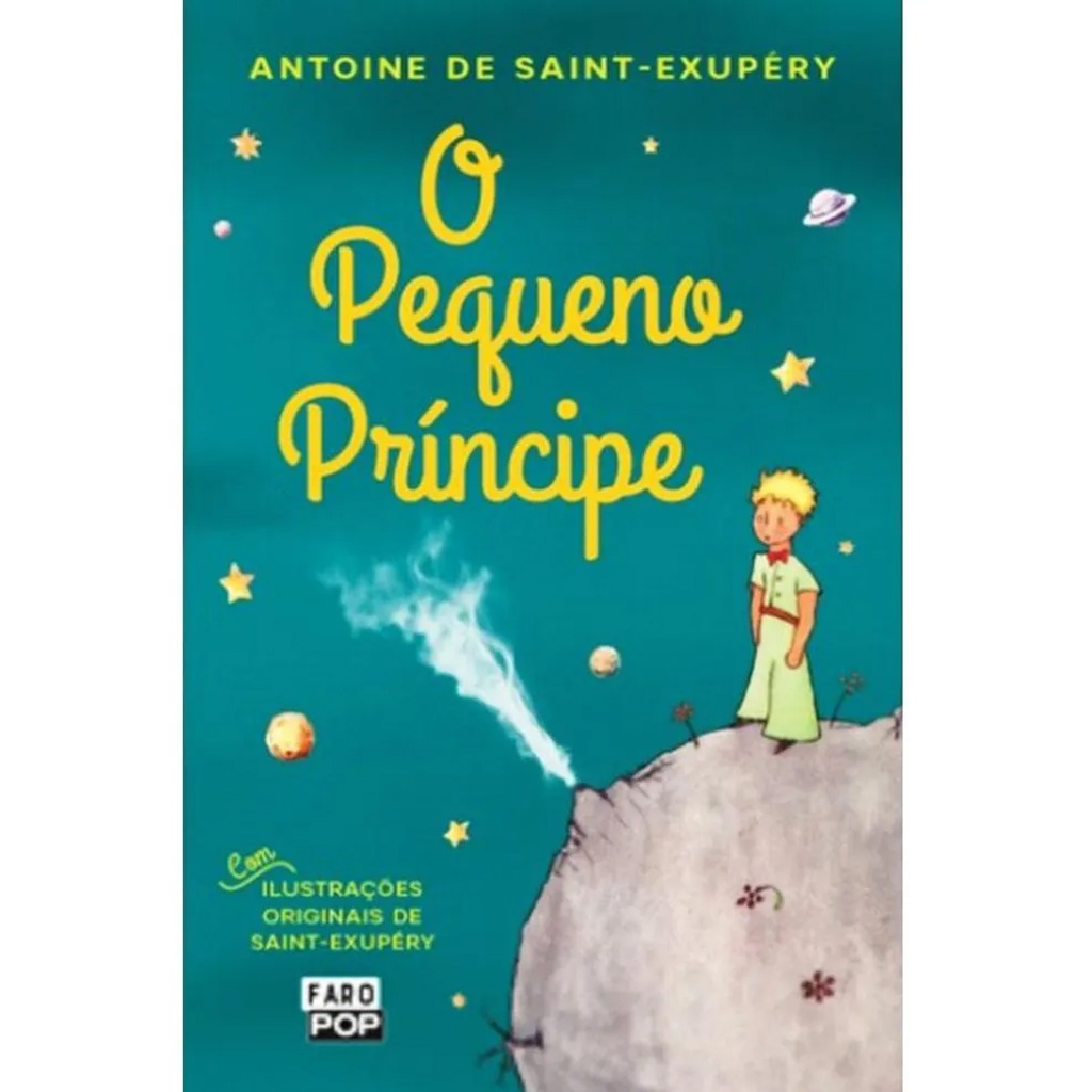 Livro O Pequeno Príncipe - Capa Verde