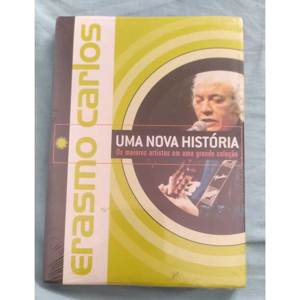 dvd uma nova historia erasmo carlos