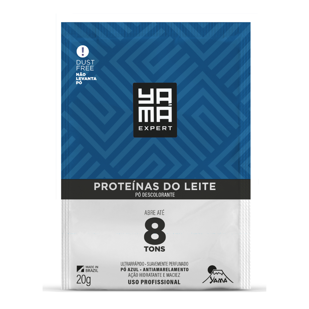Pó Descolorante Yama Proteínas Do Leite  20g em Oferta na Shopee