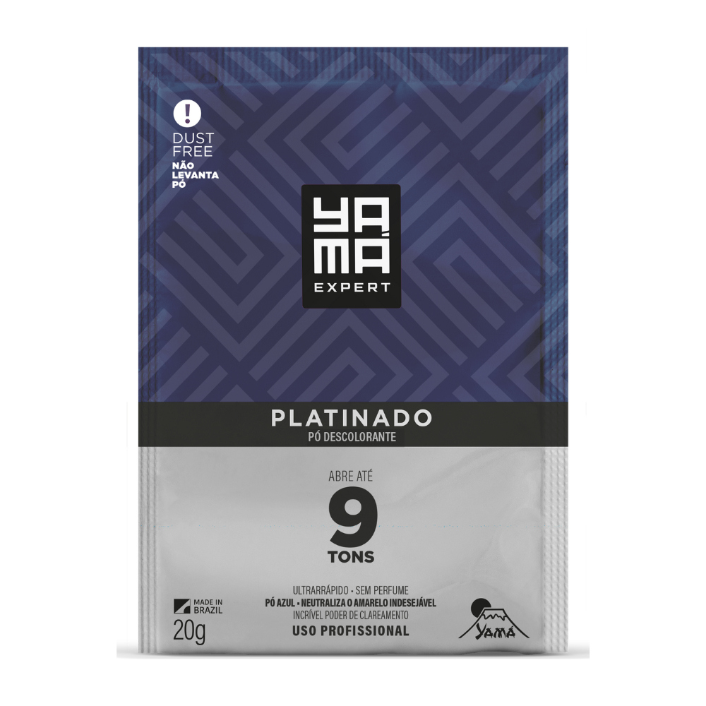 Pó Descolorante Yamá Platinado  20g em Oferta na Shopee