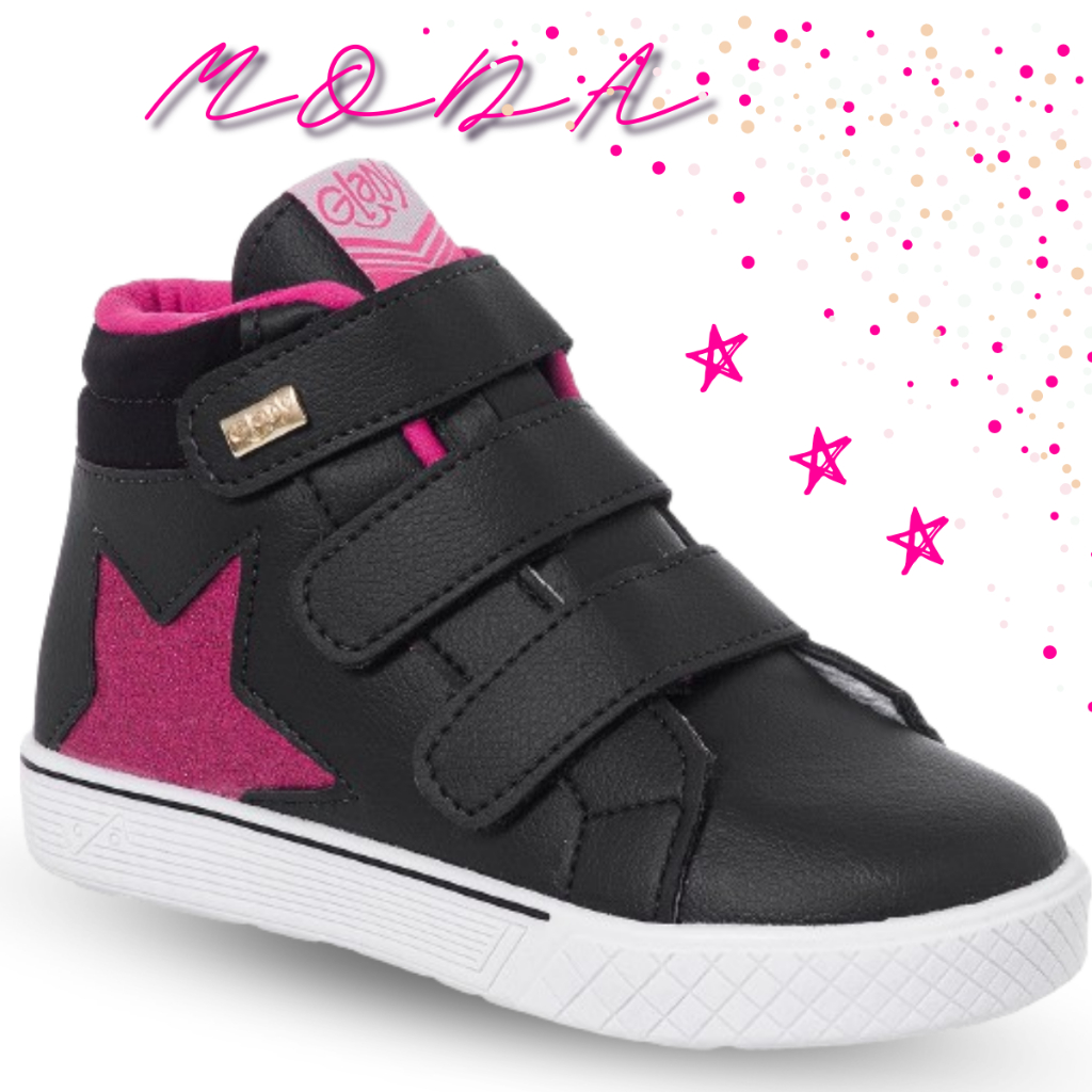 Tênis Infantil Juvenil Menina Botinha Sapatênis Sapato 28 ao 35 Glady Joy em Oferta na Shopee