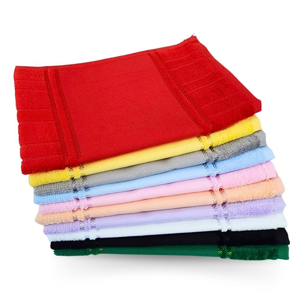 Toalha Lavabo Artesanalle Ponto Russo para Pintura ou Bordado Velour 30x45cm Dohller em Oferta na Shopee