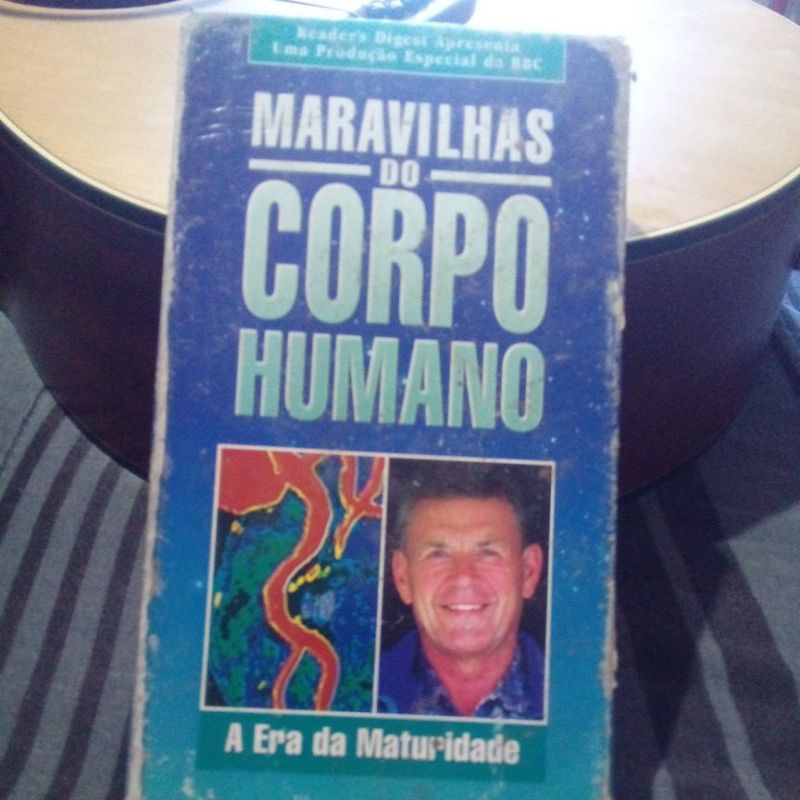 fita vhs maravilhas do corpo humano a era da maturidade