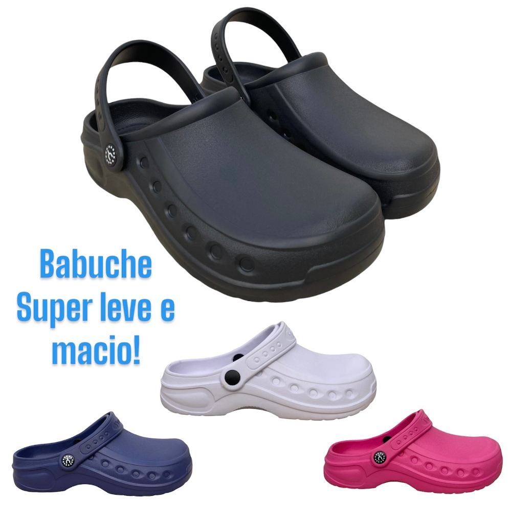 Sandalia Babuche Chinelo Fechado Nuvem Yvate Unissex