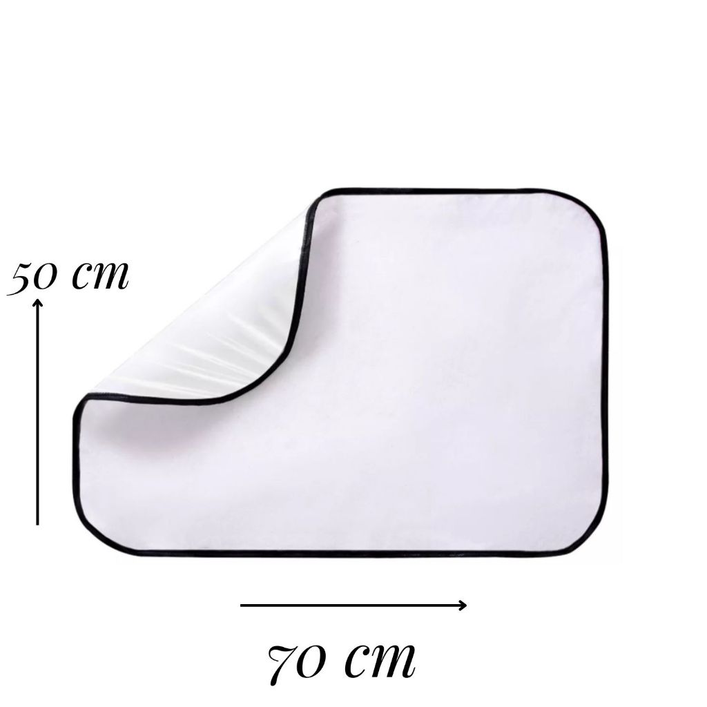 Kit 2 Tapetes Higiênico Lavável Super Absorção 200 Lavagens