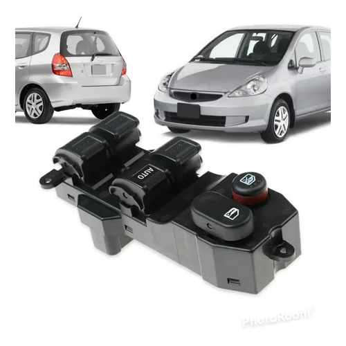Botão Vidro Elétrico Interruptor Honda Fit Quadruplo 2003 2004 2005 2006 2007 2008