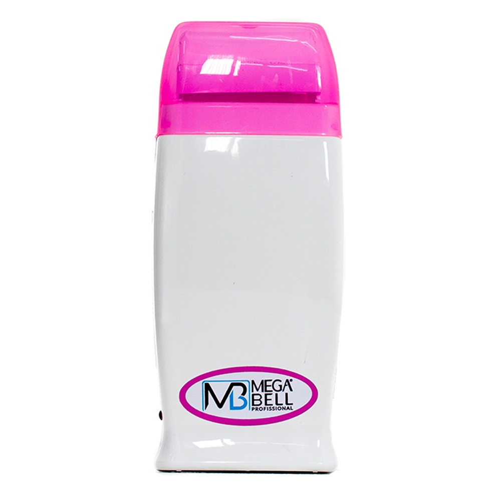 Aquecedor de Cera Roll-on Rollon Mega Bell - Branco e Rosa