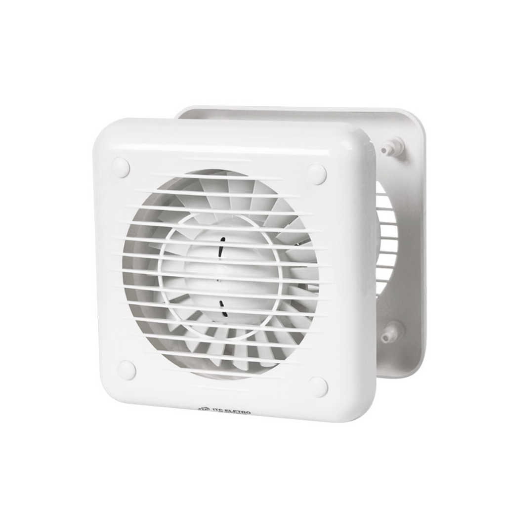 Exaustor Para Banheiros E Ambientes Itc Vento 126mm Com Adaptador