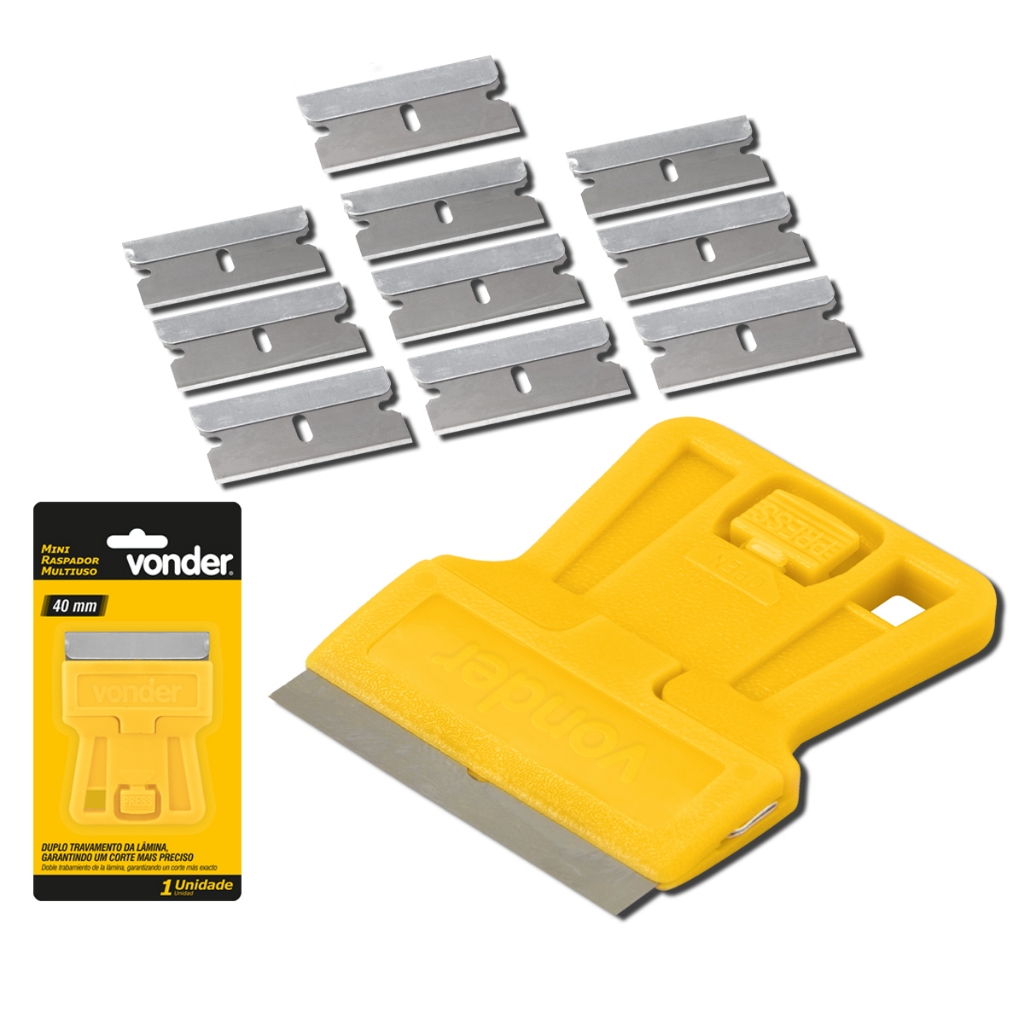 Mini Raspador Ratinho Para Insulfilm Tintas Silicones  Adesivos Plotagem Vinil