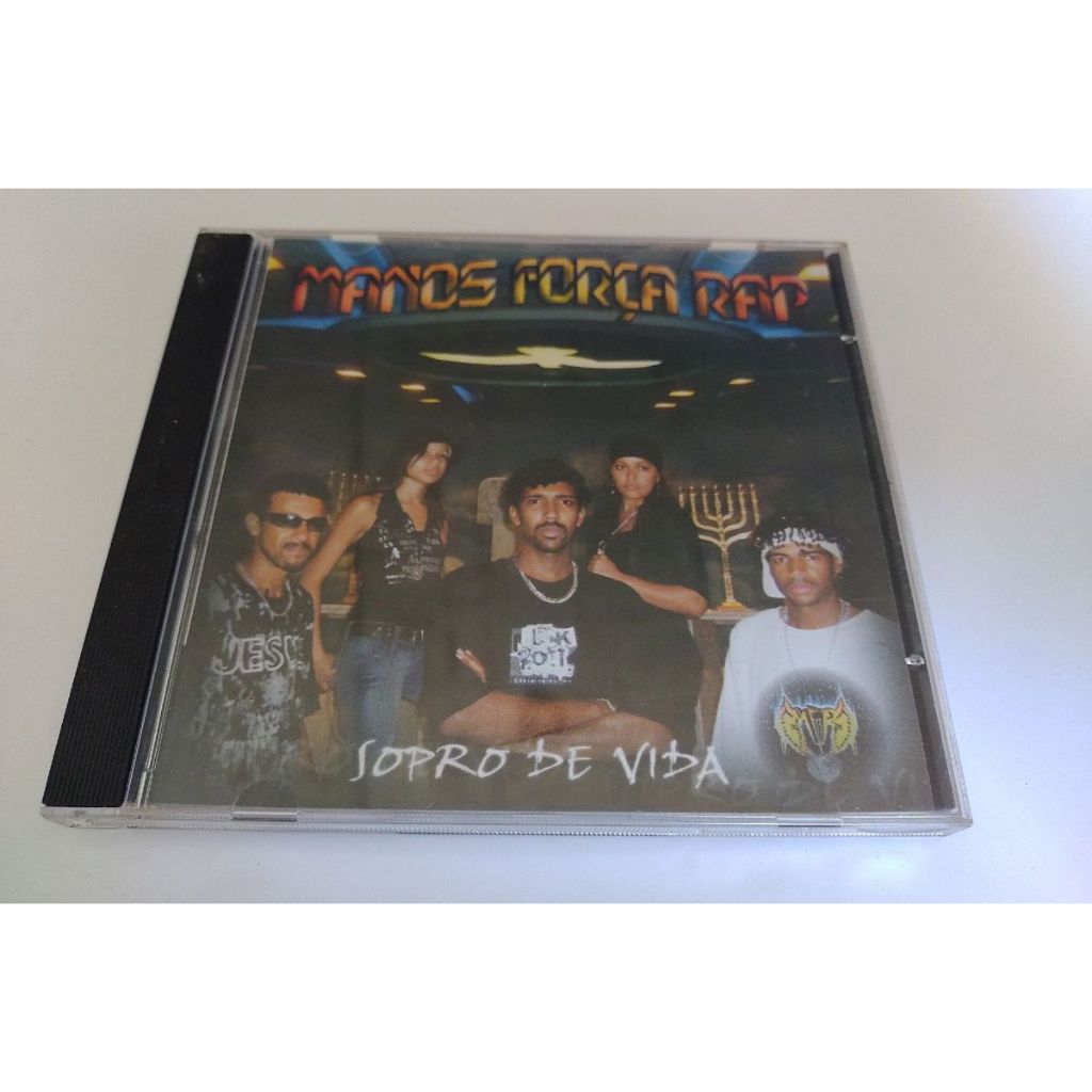 Manos Força Rap - Sopro de Vida CD Rap Nacional Gospel