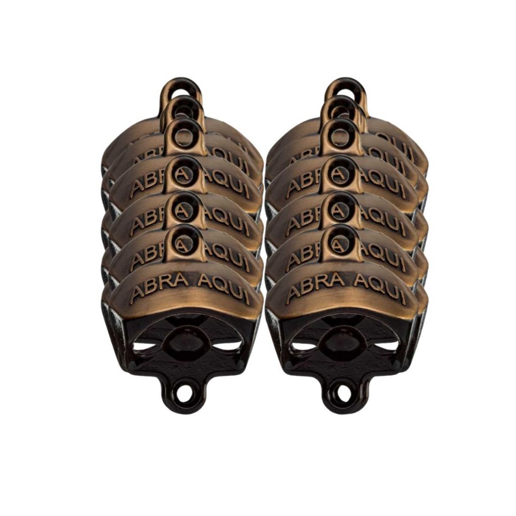 Kit 12 Abridor Garrafa De Parede Pequeno Vintage Abra Aqui