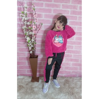Conjunto Moletom teddy Infantil em Oferta na Shopee