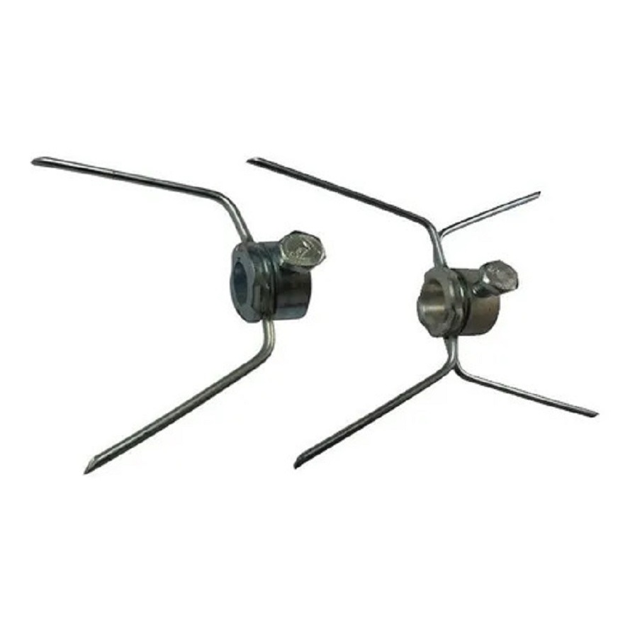 8 Gancho / Garfo Duplos e 4 Simples Maqenge Maquina de Assar Frangos