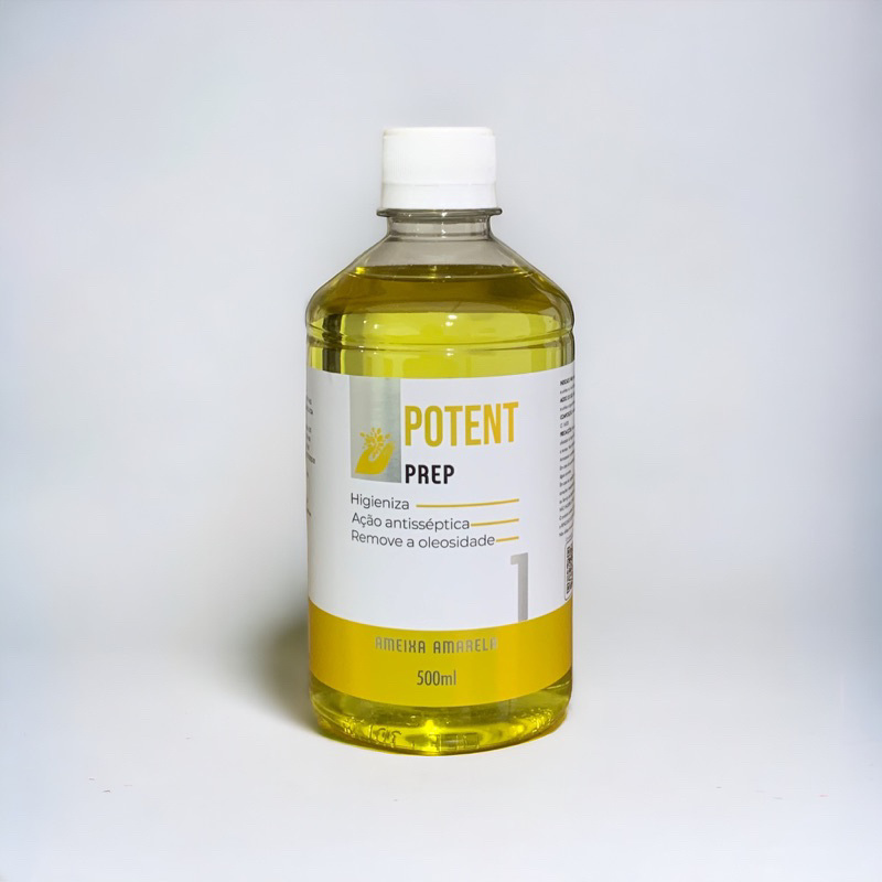 prep ameixa amarela 500 ml potent nails em Oferta na Shopee