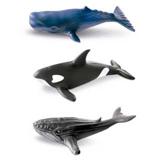 Brinquedo Infantil Menina Menino Baleia Vinil Macio Orca Cachalote Jubarte Kit 3 Unid em Oferta na Shopee