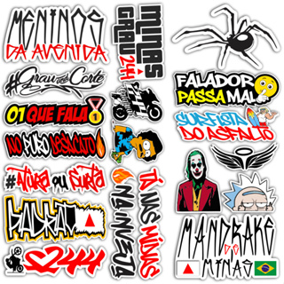 Adesivos Mandrake Minas 244 para Bike cartela Carro Moto Capacete impreshow M28 em Oferta na Shopee