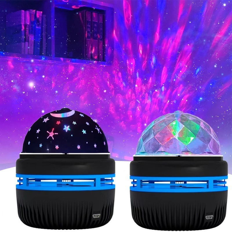 Luminaria Mini Projeções Espaciais Abajur Infantil Céu Estrelado Usb Compacta Iluminação Colorida