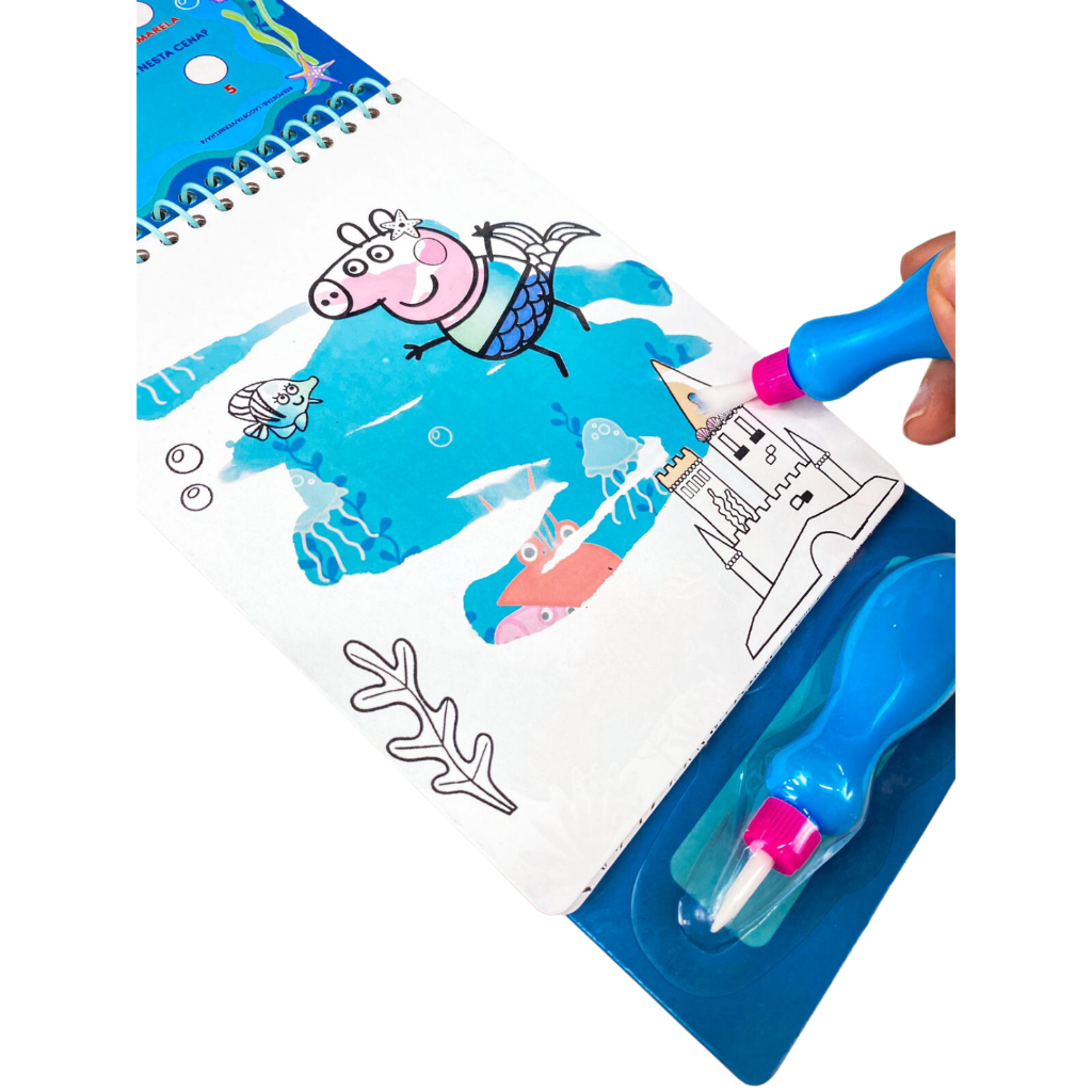 Aquabook Peppa Pig - com Caneta Mágica · foto 2