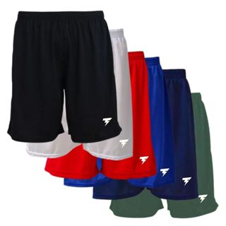 Calção de Futebol Bermuda Esportiva Masculina Basquete DryFit em Oferta na Shopee