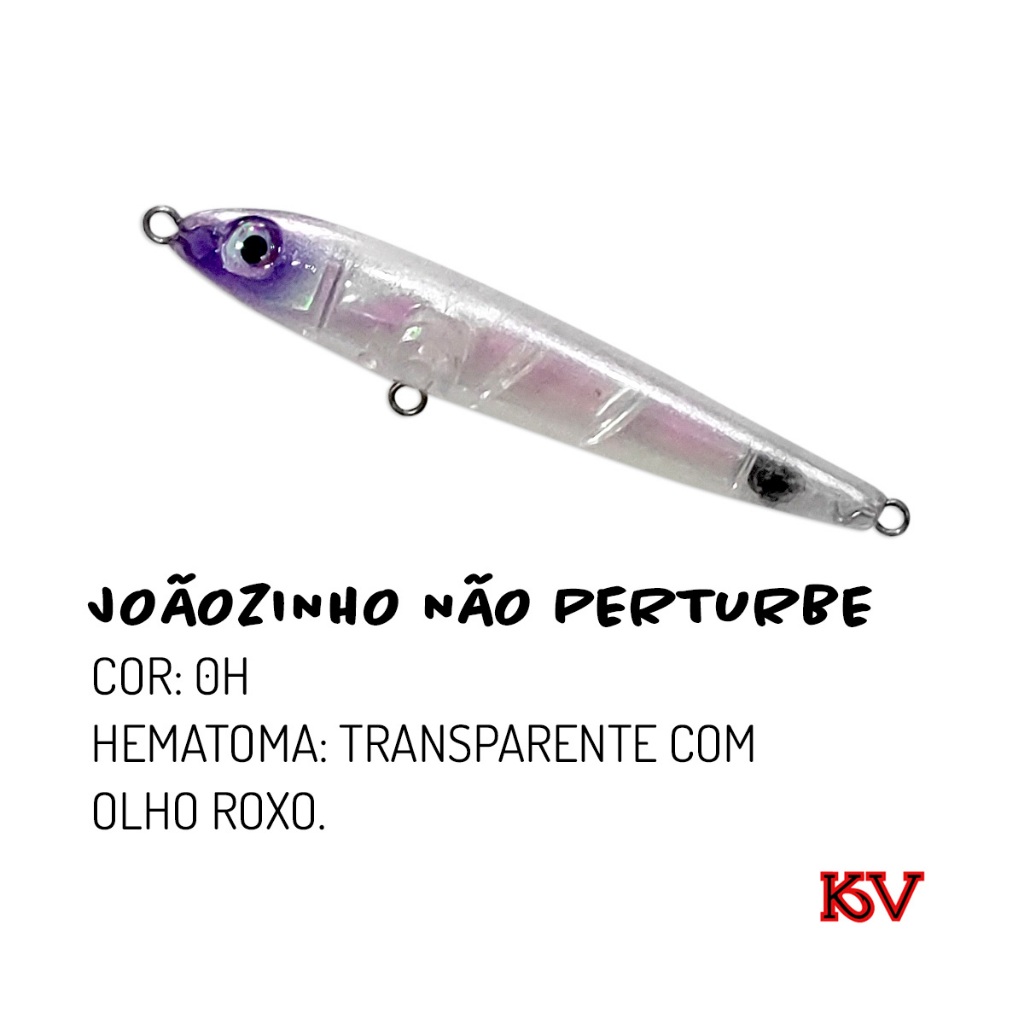 Isca KV Joãozinho Pepino Sem Rattling NÃO PERTURBE SILENT SILENCIOSA no padrão da Smith Vaprax