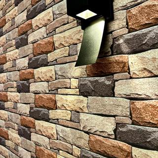 Kit 10 Placas Revestimento EPS 3d Alto Relevo Textura Decorativa 50x50cm