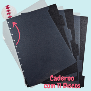 Kit Divisórias 6 abas Laterais p/ caderno de disco (caderno inteligente) Universitário em Oferta na Shopee