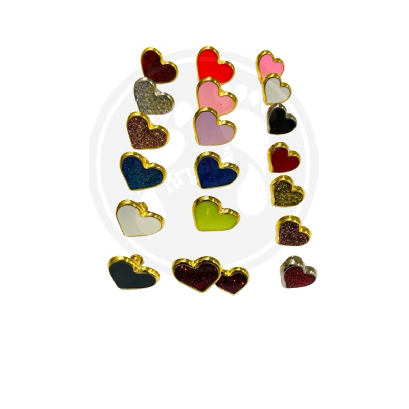 Pins de Coração para Chinelos (PAR) em Oferta na Shopee