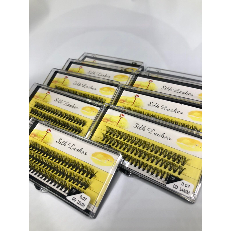 Tufos (tufinho) de seda Silk Lashes 20DD